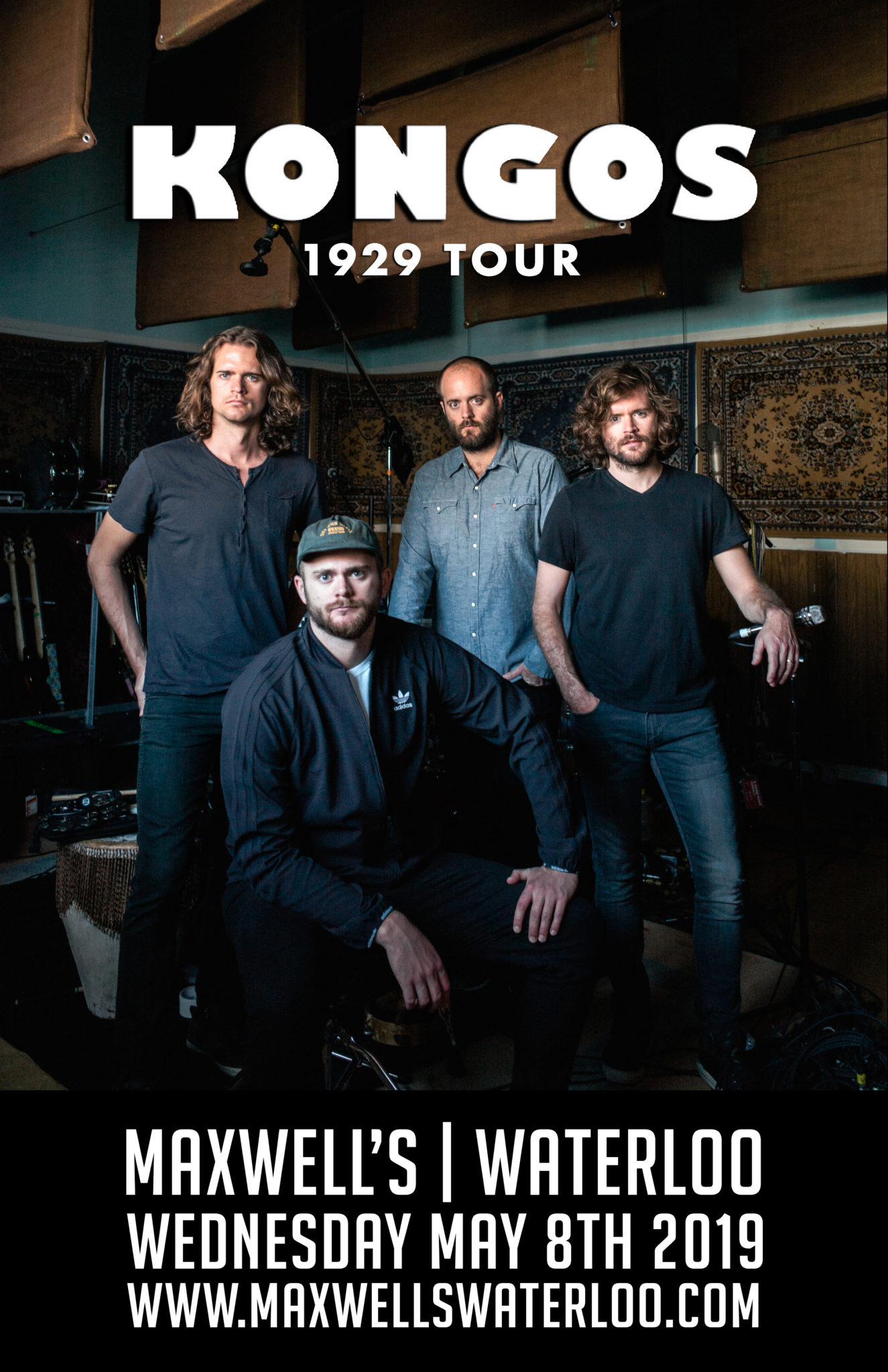 Kongos, Wed May 8 Maxwell's Concerts and Events