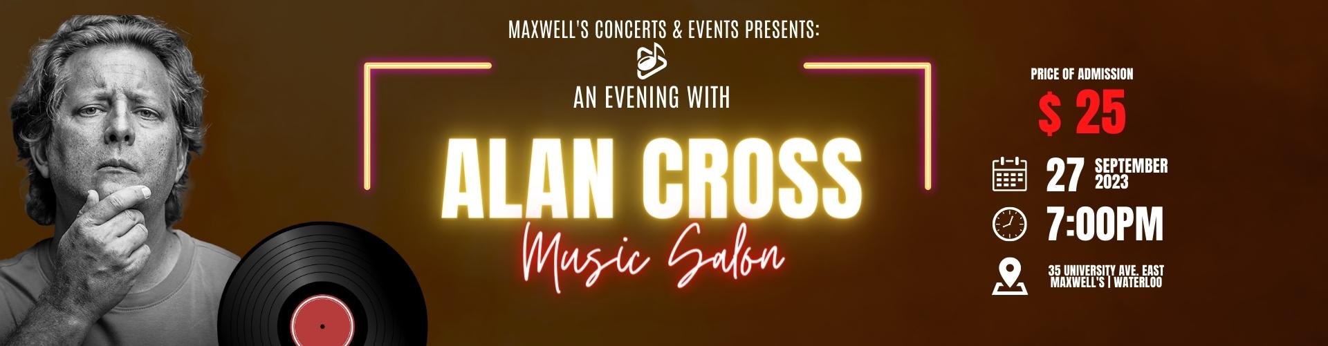An Evening with Alan Cross