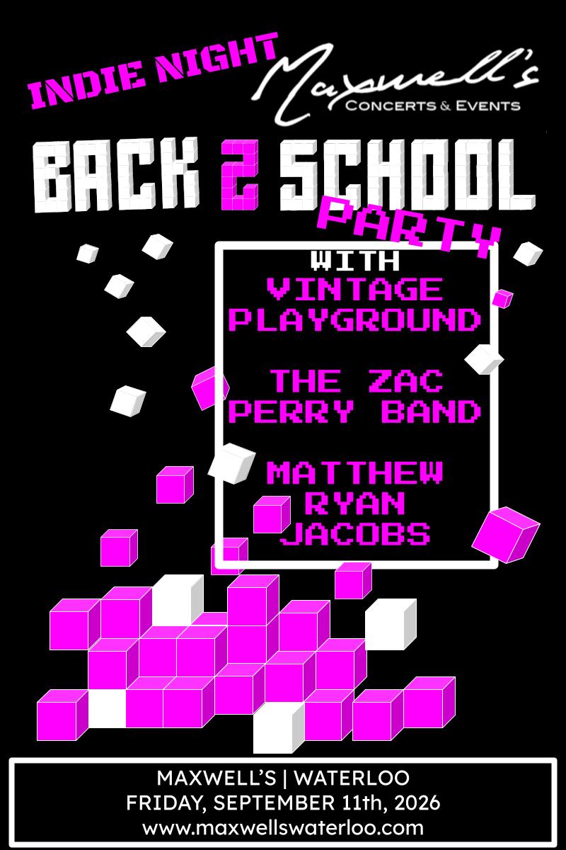 Back to School Party - Indie Night